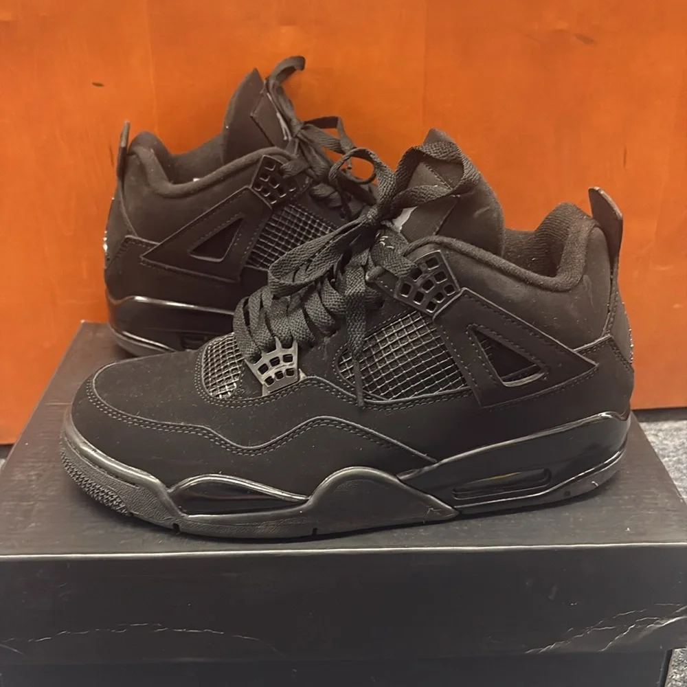 Air Jordan 4 RETRO SE, 8, All Black